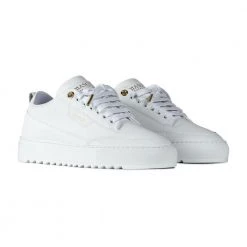 Mason Garments Torino Leather Sneakers White