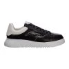 Emporio Armani Scarpe Sneakers Uomo In Pelle Black