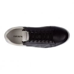 Emporio Armani Scarpe Sneakers Uomo In Pelle Black 6 Emporio Armani Scarpe Sneakers Uomo In Pelle Black -Tilbud miinto Butikk unnamed file 10248