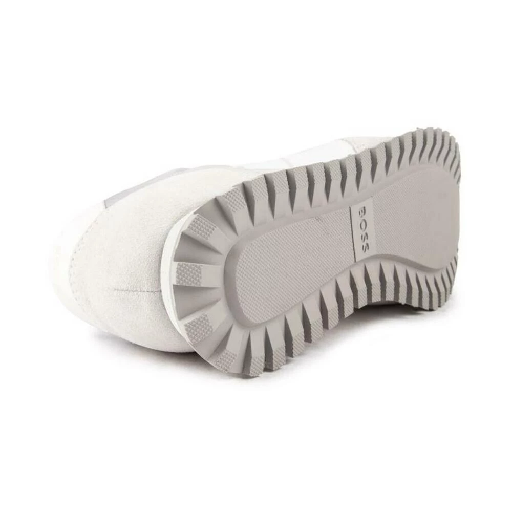 Hugo Boss Boss Parkour Run Trainers White 1 Hugo Boss Boss Parkour Run Trainers White