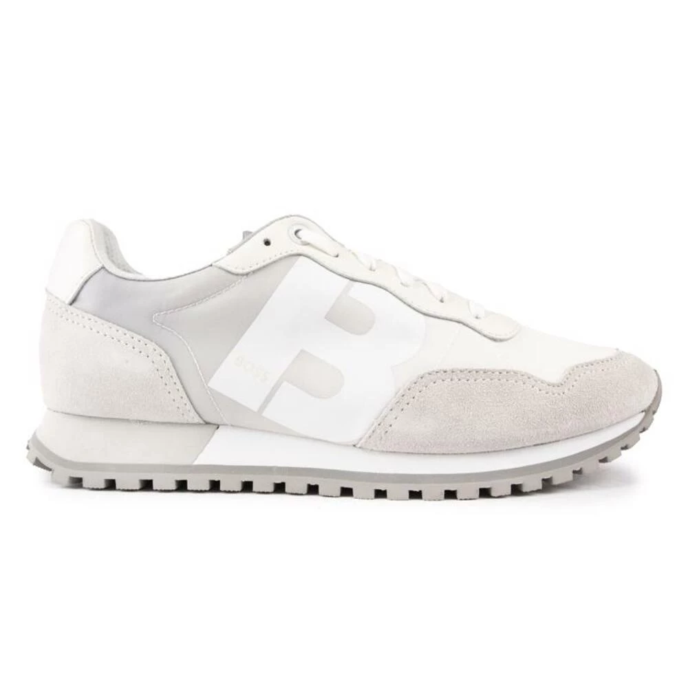 Hugo Boss Boss Parkour Run Trainers White 3 Hugo Boss Boss Parkour Run Trainers White - Bilde 3