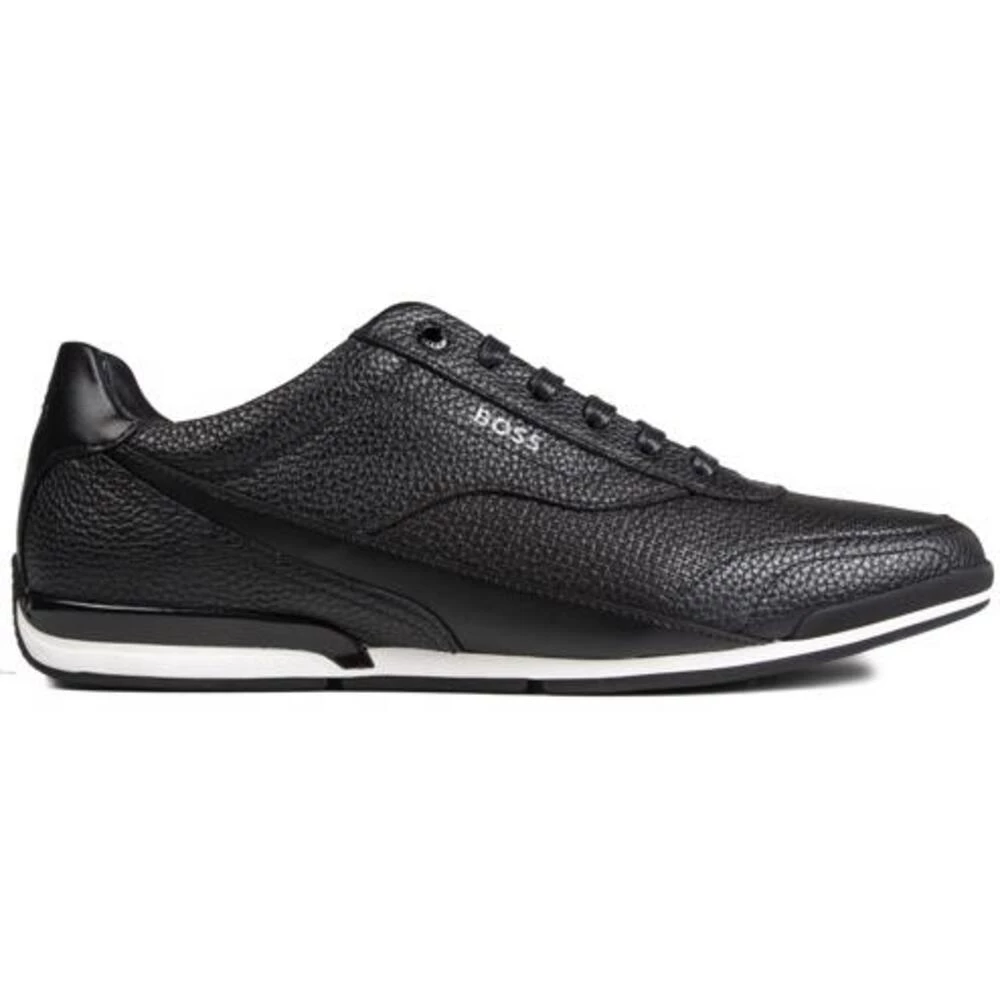 Hugo Boss Boss Saturn Low Trainers Black 1 Hugo Boss Boss Saturn Low Trainers Black