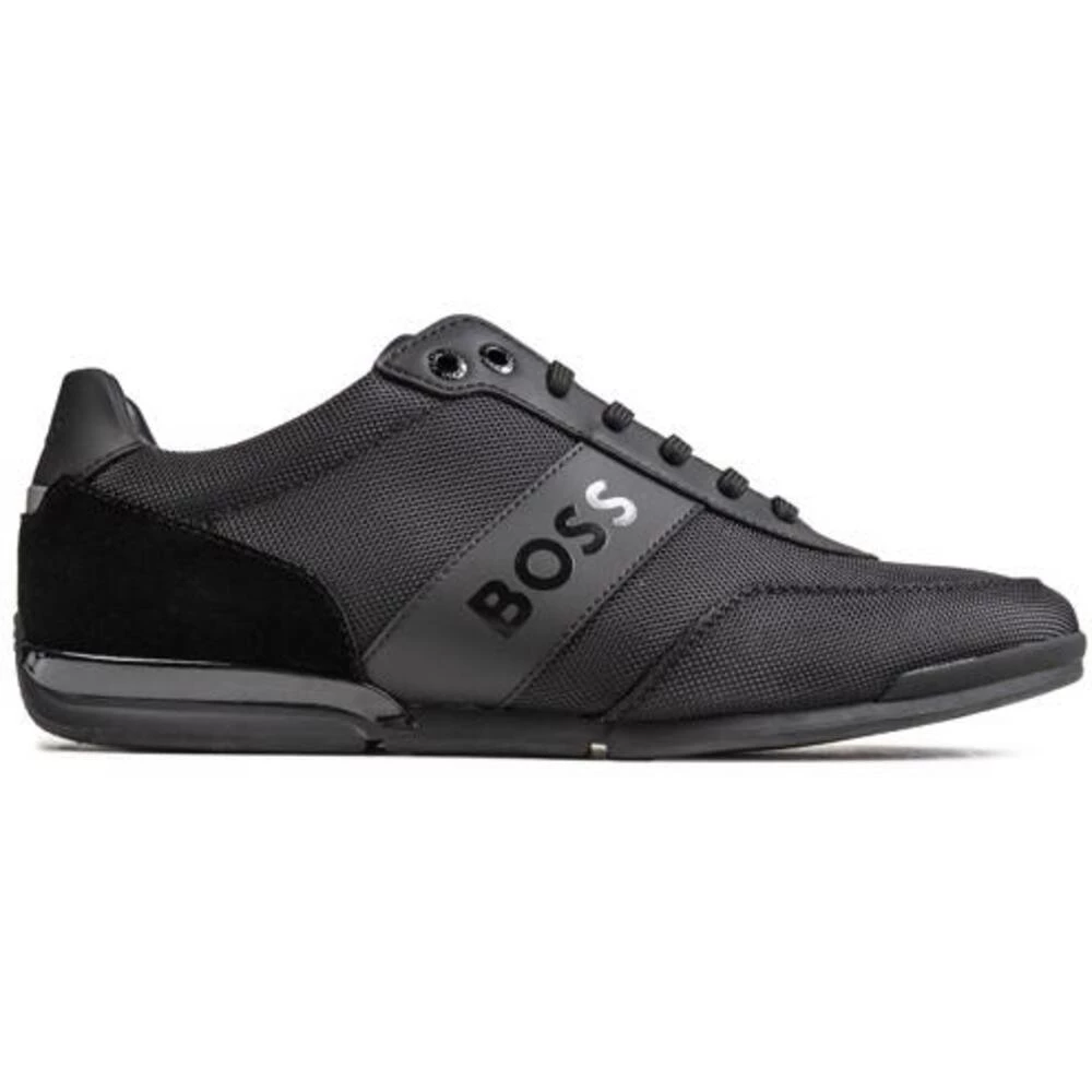 Hugo Boss Boss Saturn_lowp_nylg Trainers Black 1 Hugo Boss Boss Saturn_lowp_nylg Trainers Black