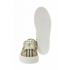 Burberry Vintage Check And Leather Sneakers Beige 13 Burberry Vintage Check And Leather Sneakers Beige -Tilbud miinto Butikk unnamed file 10536