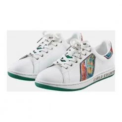 Carlo Colucci Strick Sneakers White