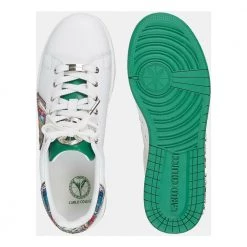 Carlo Colucci Strick Sneakers White -Tilbud miinto Butikk unnamed file 10539