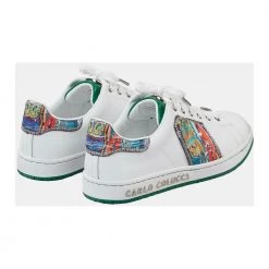 Carlo Colucci Strick Sneakers White -Tilbud miinto Butikk unnamed file 10540