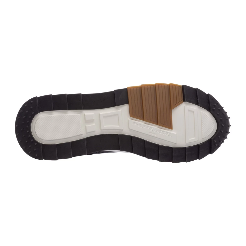 Philippe Model Mens Leather Sneakers Royale Black 3 Philippe Model Mens Leather Sneakers Royale Black - Bilde 3