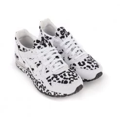 Comme Des Garçons Shirt X Asics White Sneaker With Spotted Print White