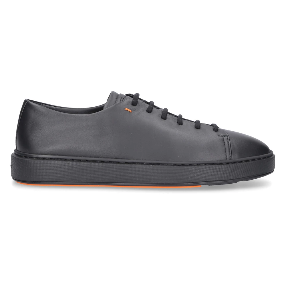 Santoni Low Sneakers 21640 Black 1 Santoni Low Sneakers 21640 Black
