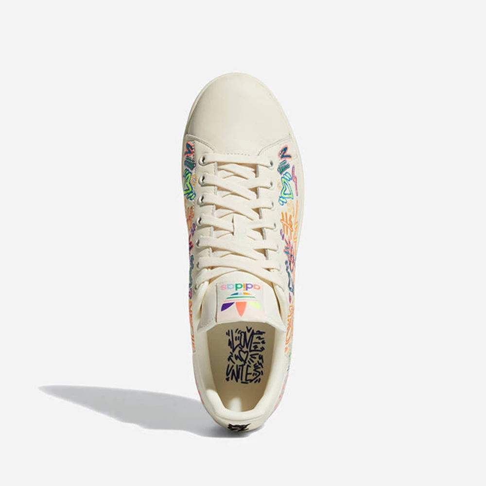 Adidas Stan Smith Pride Sneakers Beige 6 Adidas Stan Smith Pride Sneakers Beige - Bilde 6