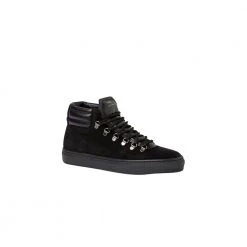 Zespà ZSP2 Monochrome Suede Leather High Sneakers Black -Tilbud miinto Butikk unnamed file 1138
