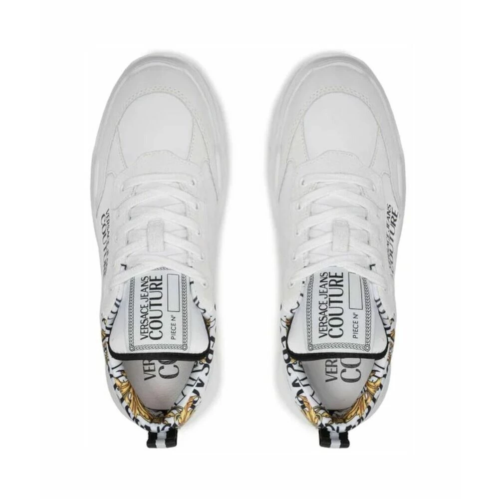 Versace Jeans Couture Shoes White 1 Versace Jeans Couture Shoes White