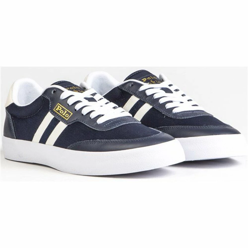 Polo Ralph Lauren Court Vulc Trainers Blue 2 Polo Ralph Lauren Court Vulc Trainers Blue - Bilde 2