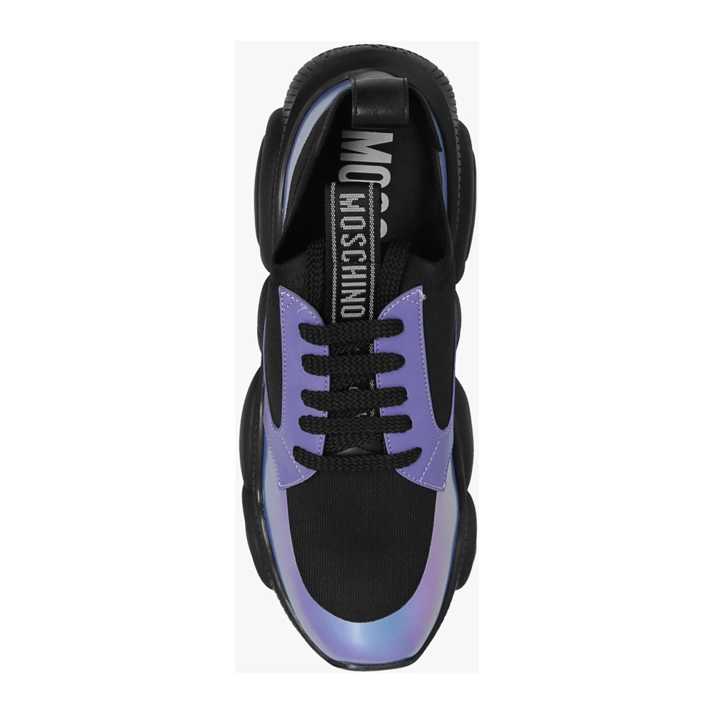 Moschino Holographic Sneakers Purple 2 Moschino Holographic Sneakers Purple - Bilde 2