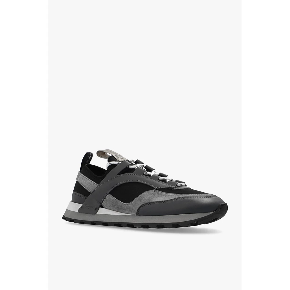 Salvatore Ferragamo Indy Sneakers Gray 4 Salvatore Ferragamo Indy Sneakers Gray - Bilde 4