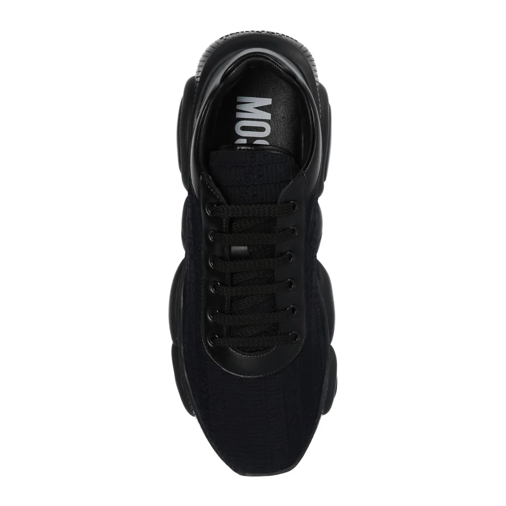 Moschino Teddy Sneakers Black 2 Moschino Teddy Sneakers Black - Bilde 2