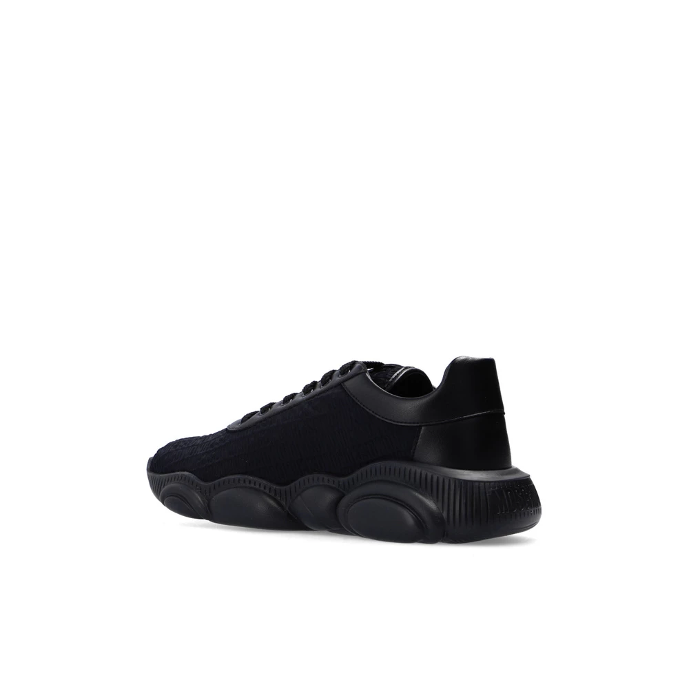 Moschino Teddy Sneakers Black 7 Moschino Teddy Sneakers Black - Bilde 7