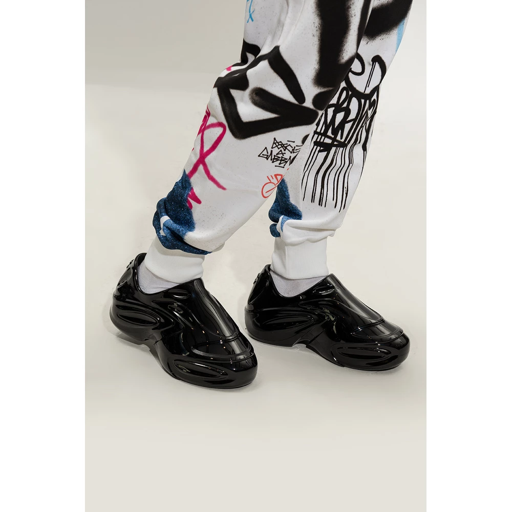 Dolce & Gabbana Toy Rubber Sneakers Black 5 Dolce & Gabbana Toy Rubber Sneakers Black - Bilde 5