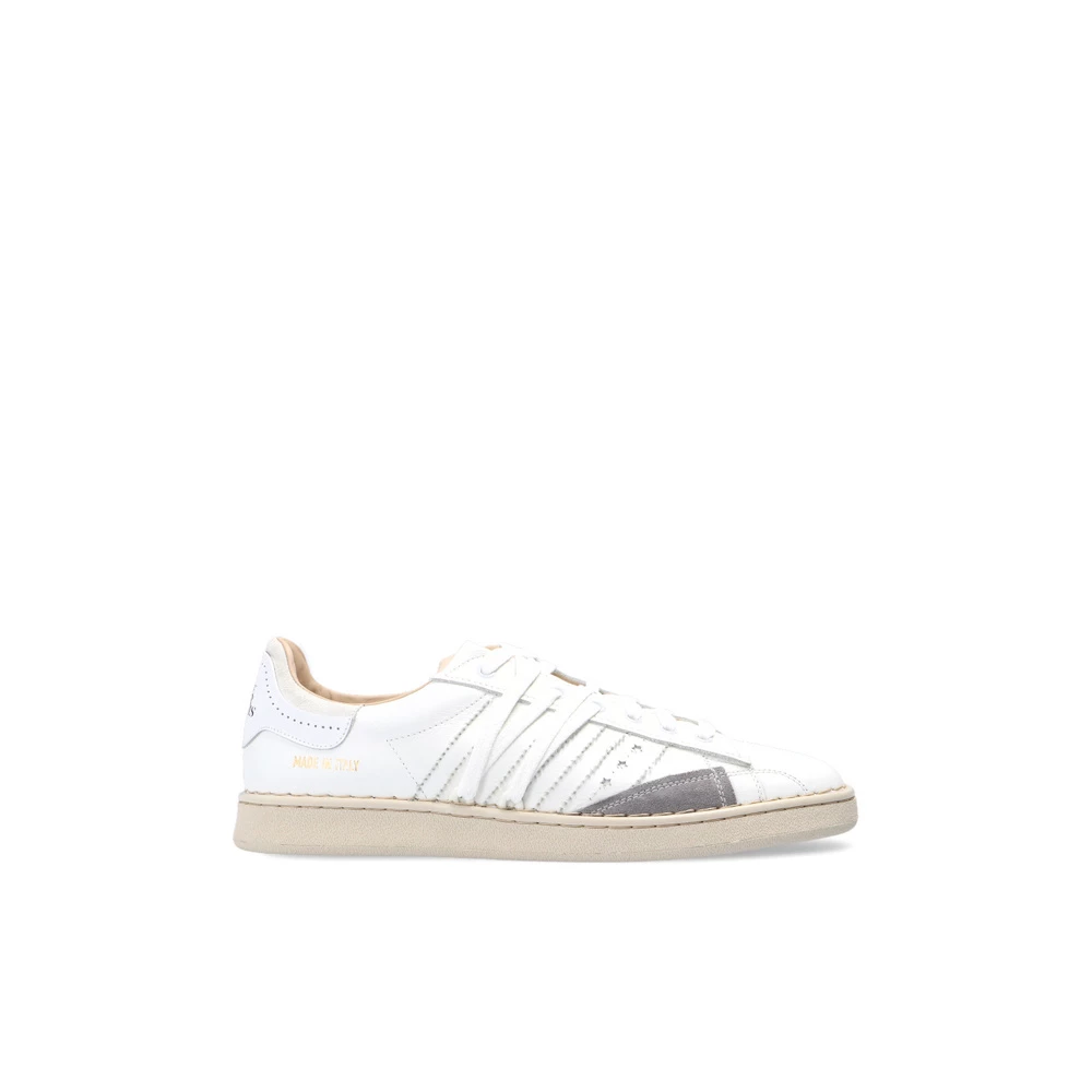 Hidnander Stripeless Sneakers White 1 Hidnander Stripeless Sneakers White