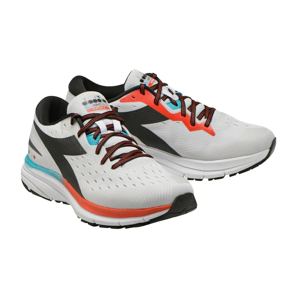 Hvit Diadora Mythos Blushield 6 Joggesko White 2 Hvit Diadora Mythos Blushield 6 Joggesko White - Bilde 2