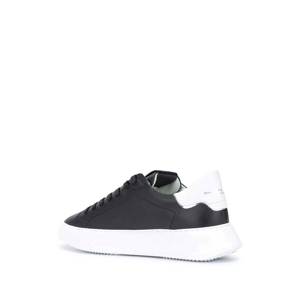 Philippe Model Bi-material Temple Sneakers Black 2 Philippe Model Bi-material Temple Sneakers Black - Bilde 2