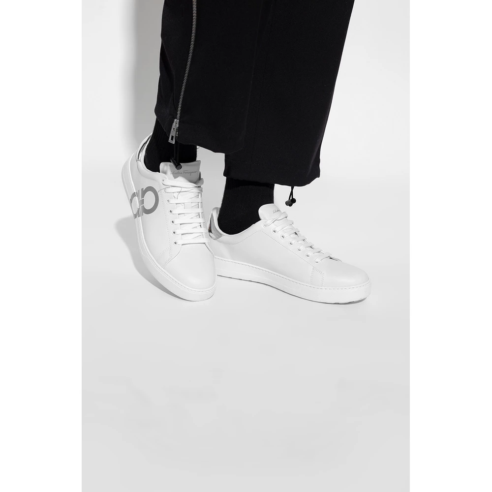 Salvatore Ferragamo Number Sneakers White 3 Salvatore Ferragamo Number Sneakers White - Bilde 3