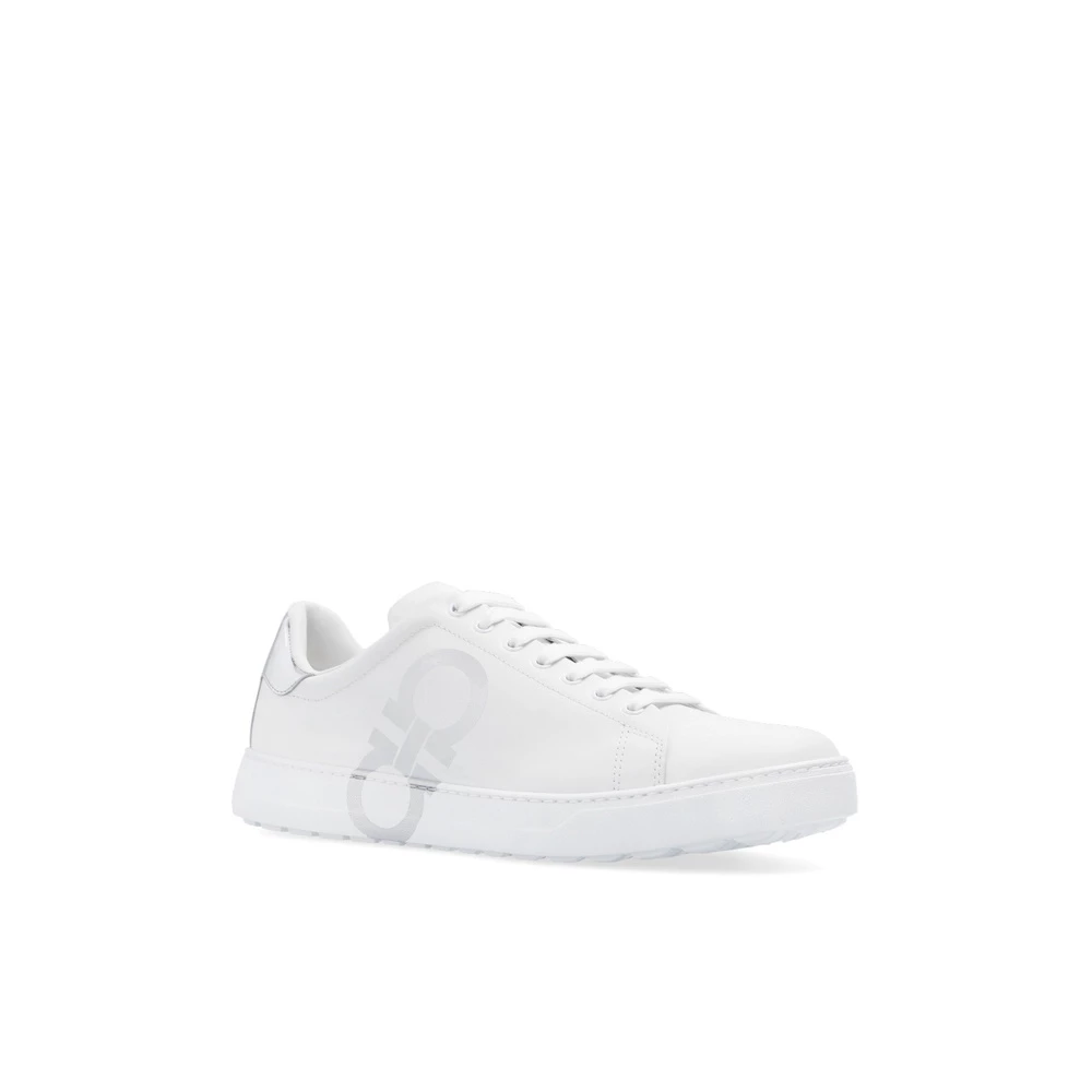 Salvatore Ferragamo Number Sneakers White 4 Salvatore Ferragamo Number Sneakers White - Bilde 4