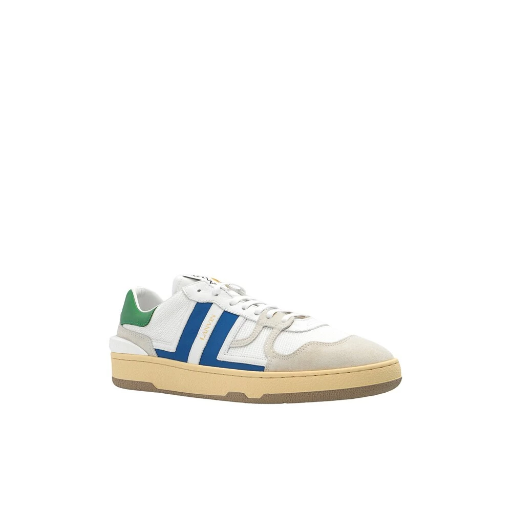 Lanvin Tennis Low Sneakers White 1 Lanvin Tennis Low Sneakers White
