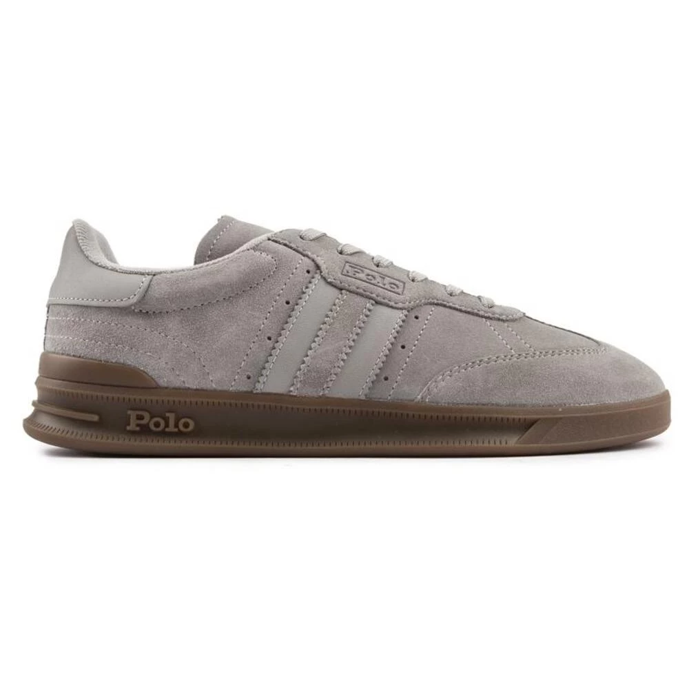 Polo Ralph Lauren Aera Stripe Trainers Gray 3 Polo Ralph Lauren Aera Stripe Trainers Gray - Bilde 3