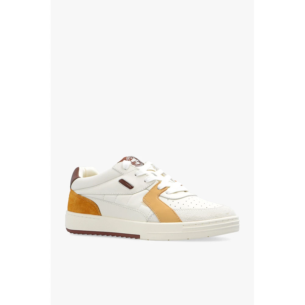 Palm Angels Sneakers With Logo Beige 1 Palm Angels Sneakers With Logo Beige