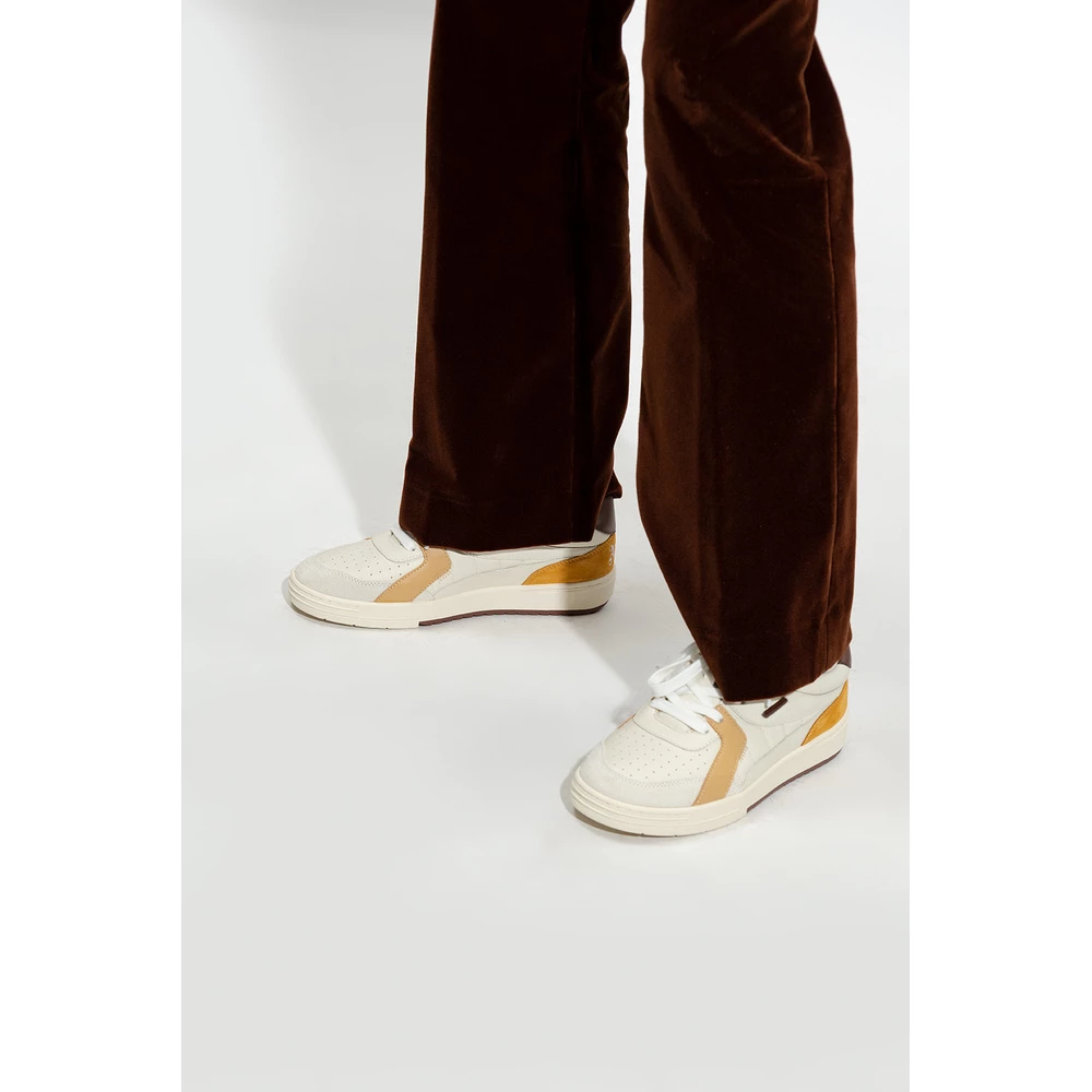 Palm Angels Sneakers With Logo Beige 6 Palm Angels Sneakers With Logo Beige - Bilde 6