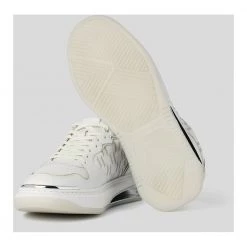 Karl Lagerfeld Monogram Elektro K-Glow Sneakers White