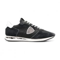 Philippe Model Logo Patch Lace-up Sneakers Black -Tilbud miinto Butikk unnamed file 4207