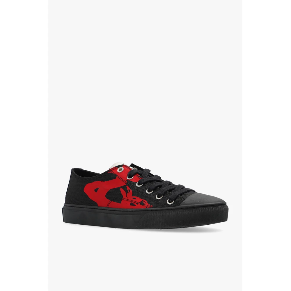 Vivienne Westwood ‘Plimsoll Low 2.0’ Sneakers Black 2 Vivienne Westwood ‘Plimsoll Low 2.0’ Sneakers Black - Bilde 2