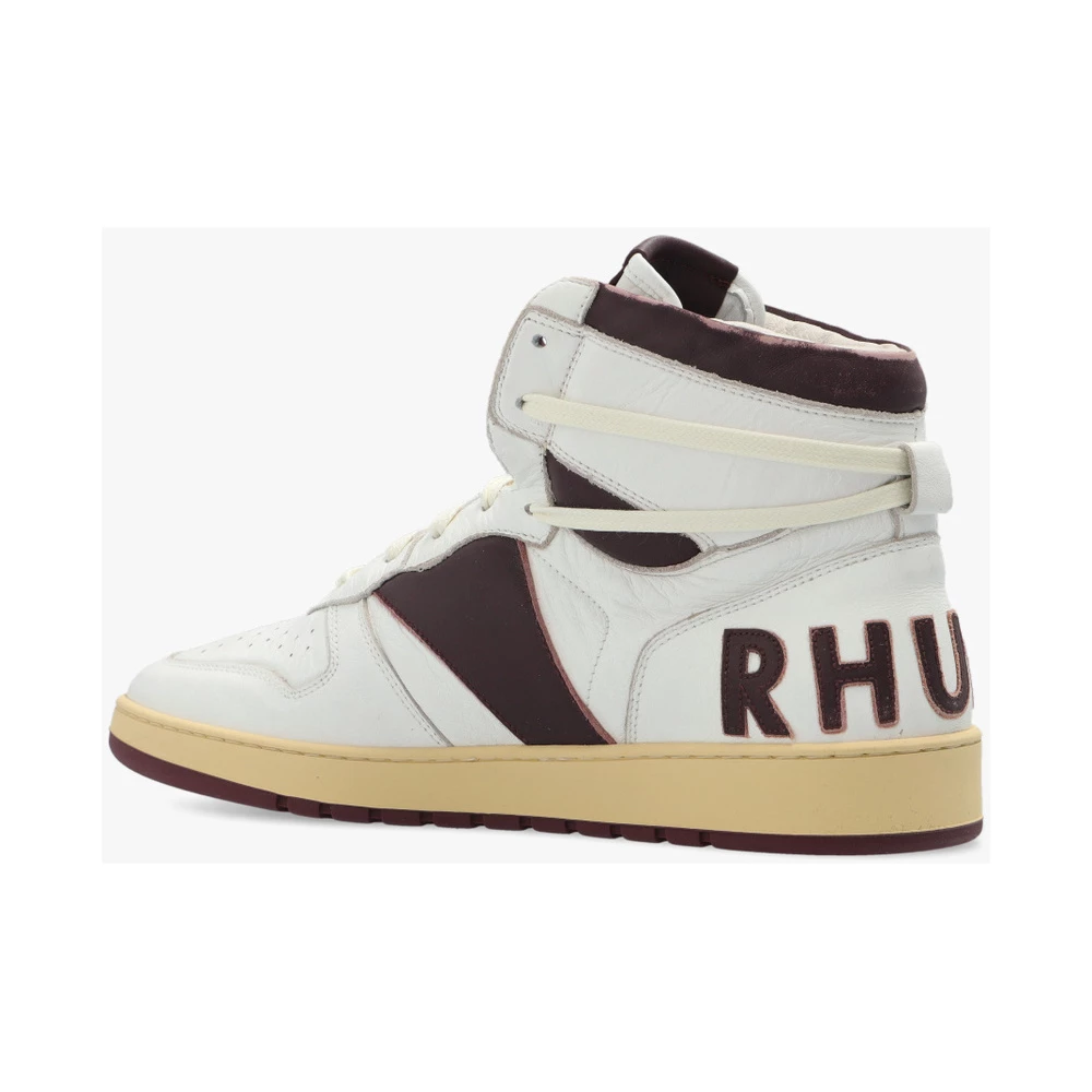 Rhude ‘Rhecess High’ High-top Sneakers White 1 Rhude ‘Rhecess High’ High-top Sneakers White