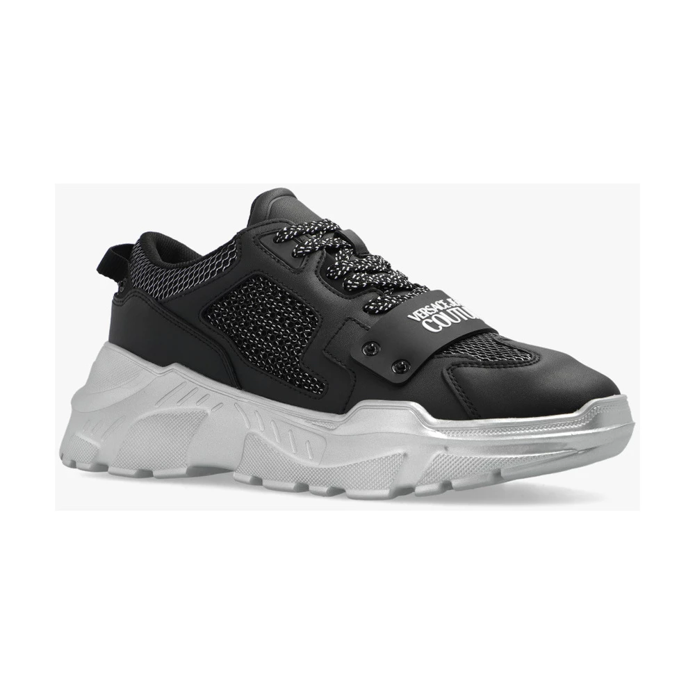 Versace Jeans Couture Sneakers With Logo Black 1 Versace Jeans Couture Sneakers With Logo Black