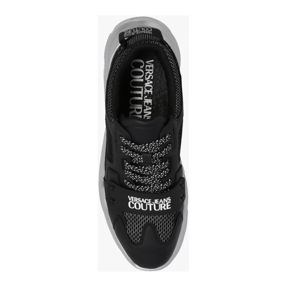 Versace Jeans Couture Sneakers With Logo Black 2 Versace Jeans Couture Sneakers With Logo Black - Bilde 2