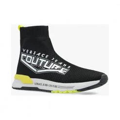 Versace Jeans Couture Sneakers With Logo Black -Tilbud miinto Butikk unnamed file 4598