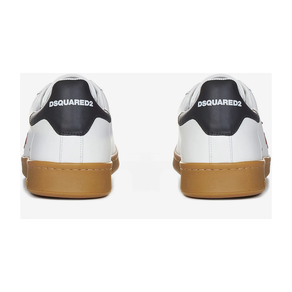 Dsquared2 Flat Shoes White 2 Dsquared2 Flat Shoes White - Bilde 2