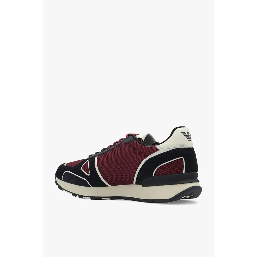 Emporio Armani Sneakers With Logo Red 5 Emporio Armani Sneakers With Logo Red - Bilde 5
