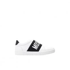 Moschino Branded Sneakers White 9 Moschino Branded Sneakers White -Tilbud miinto Butikk unnamed file 5029