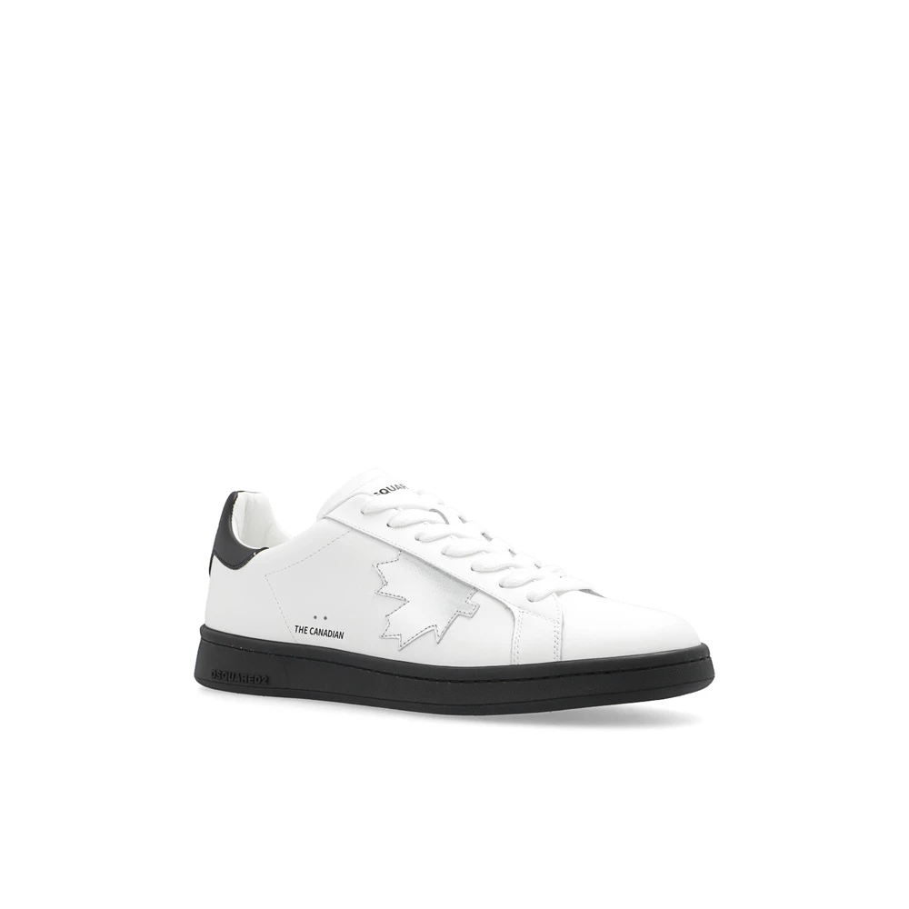 Dsquared2 Boxer Sneakers White 2 Dsquared2 Boxer Sneakers White - Bilde 2