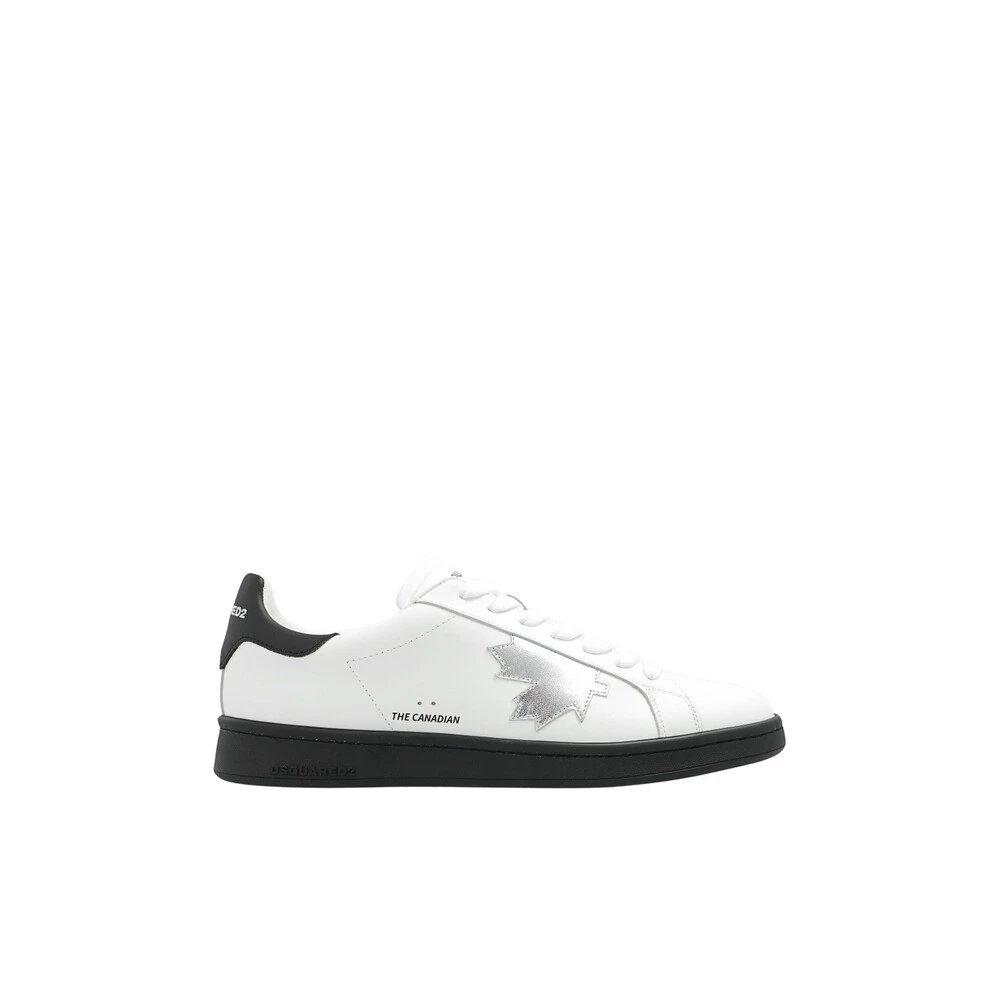 Dsquared2 Boxer Sneakers White 3 Dsquared2 Boxer Sneakers White - Bilde 3