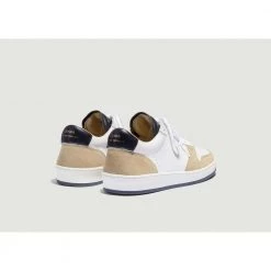 Zespà ZSP23 Nappa And Suede Leather Sneakers White