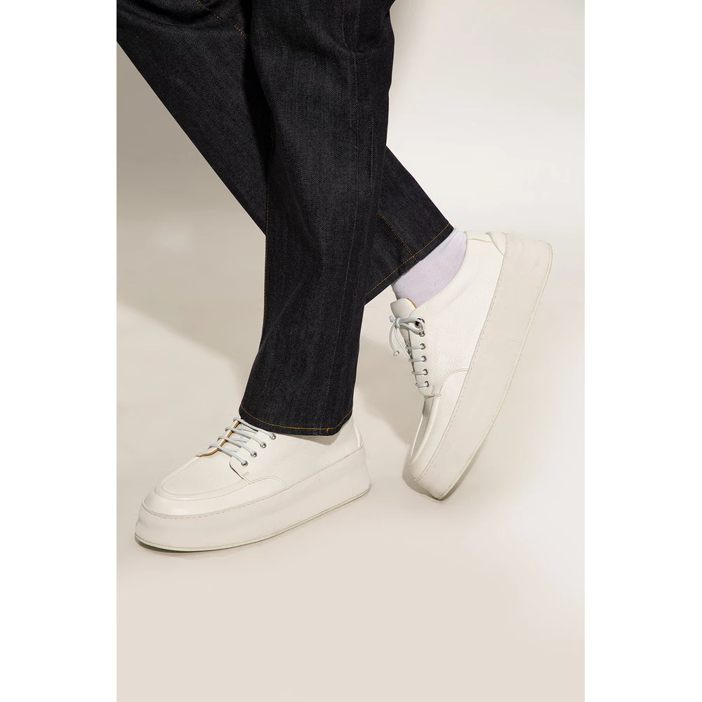 Marsell Cassapana Leather Shoes White 3 Marsell Cassapana Leather Shoes White - Bilde 3