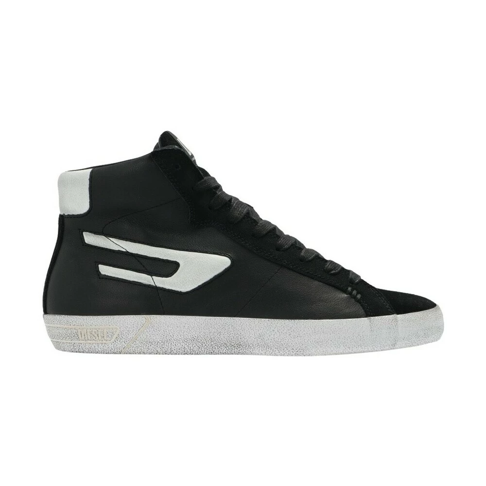 Diesel S-LEROJI MID High-top Sneakers Black 1 Diesel S-LEROJI MID High-top Sneakers Black