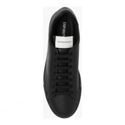 Emporio Armani Sneakers With Logo Black