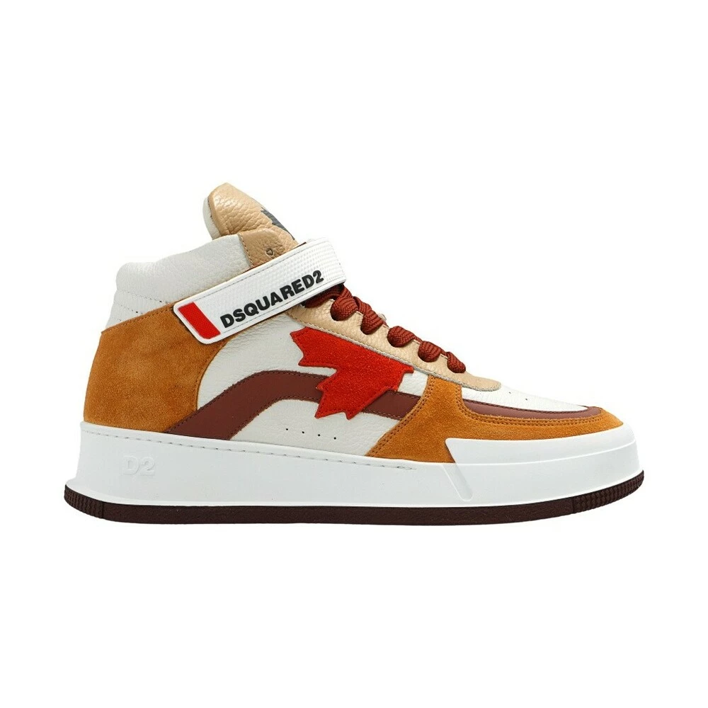 Dsquared2 ‘Canadian’ High-top Sneakers Brown 2 Dsquared2 ‘Canadian’ High-top Sneakers Brown - Bilde 2