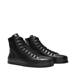 Ann Demeulemeester Raven Sneakers In Leather Black -Tilbud miinto Butikk unnamed file 603